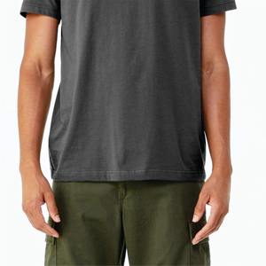 T-shirt col rond élégant pour hommes respirant 100% coton à manches courtes tenue décontractée d'été en différentes tailles et couleurs - Product Image 6