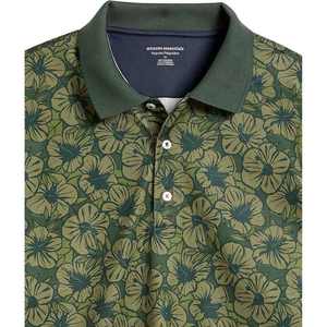 Vente en gros de polos de golf pour hommes avec logo personnalisé, nouveau design, 85% polyester, 15% élasthanne, séchage rapide, respirant, haute qualité - Product Image 5