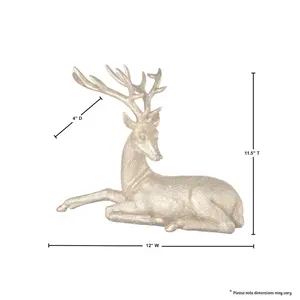 Sculpture d'aigle en métal de luxe haut de gamme de haute qualité, alimentée par USB, avec thème forêt paisible en bambou, fabriquée par Zahid Export - Product Image 3