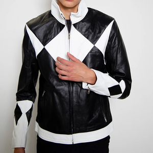 Chaqueta de Cuero para Hombre, Precio Económico y Alta Calidad, Chaquetas de Cuero Casuales para Invierno, Chaqueta de Cuero con Bolsillos Laterales - Product Image 4