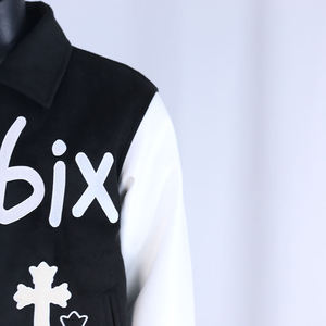 Veste universitaire en chenille de haute qualité, tendance, nouveau design, patchwork, streetwear, vente chaude, style cool, veste d'hiver - Product Image 2