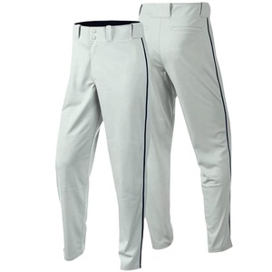 Vente en gros de vêtements de sport 100% polyester imprimés par sublimation personnalisés, vêtements de baseball unisexes grande taille, pantalons de baseball vierges pour hommes - Product Image 6