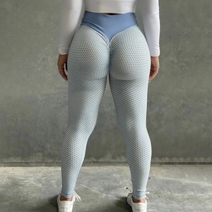 New High Waist Yoga Pant Women <b>Tights</b> Leggings Highly Elastic Pants Seamless Push Up <b>Tights</b> Fitness Sports Leggings - Product Image 6
