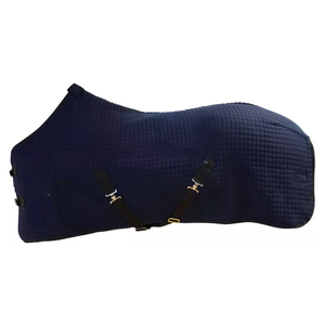 Alfombra de invierno de caballo de alta calidad con estampado de estrellas con relleno de algodón y forro de nailon - Product Image 1