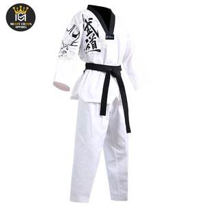 Costume de karaté d'arts martiaux 100% coton personnalisé de qualité professionnelle uniforme de karaté kimono de jiu jitsu costumes d'arts martiaux - Product Image 1