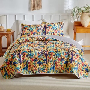 Juego de Ropa de Cama de Poliéster Estilo Bohemio, Edredones Estampados, Sábanas, Colchas Acolchadas, Venta al por Mayor - Product Image 4