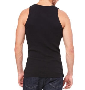 เสื้อกล้ามผู้ชายคุณภาพสูง แห้งเร็ว ผ้าฝ้าย 100% สีและขนาดสั่งทำได้ ระบายอากาศดี เป็นมิตรกับสิ่งแวดล้อม ซักเครื่องได้ ไม่มีแขน - Product Image 4