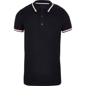 Polo de poliéster 100% de secado rápido unisex con logotipo personalizado bordado, uniforme de trabajo de golf deportivo, tela de lona - Product Image 1