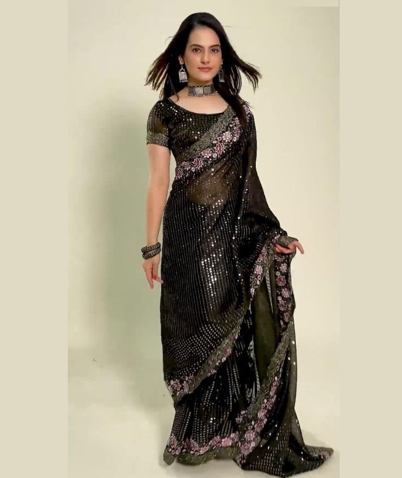 Net Saree Blouse Designs Stylish Elegant for Women