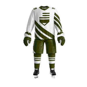 Uniforme de Hockey sobre Hielo Transpirable para Adultos, Jersey de Hockey sobre Hielo de Poliéster de Alta Calidad con Diseño Libre - Product Image 3