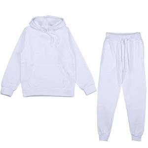 Ensemble de survêtement pour homme respirant, sweat-shirts et pantalons en 2 pièces, imprimé personnalisé, jogging d'automne avec capuche pour couples - Product Image 4