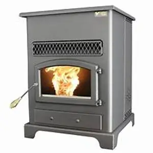 La mejor venta de estufa de hierro fundido para quemar madera, Estufa de pellets para interiores, estufas de pellets y chimenea, apartamentos, precio bajo