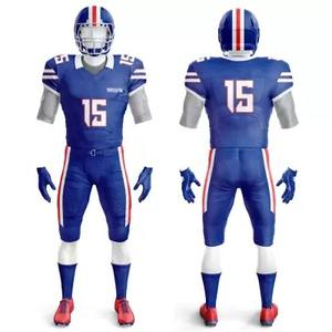 Durable American Football Uniform Manufacturer Providing Premium Jerseys Breathable Teamwear <b>Kits</b> And Training Apparel - Product Image 4