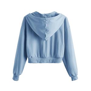 Femmes décontracté sweat à capuche ample doux à manches longues pull hauts chemisier chemise pull à capuche ample pour les femmes - Product Image 2