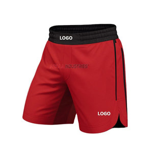 Fabricantes Unisex Transpirable Ligero Entrenamiento y correr ropa deportiva Pantalones cortos híbridos - Product Image 5