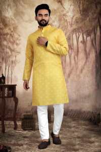 Kurta Designs Pour Hommes Designers Et Casual Shalwar Kameez Span polyester hommes kurta demi manches slim fit kurta design Eid - Product Image 5