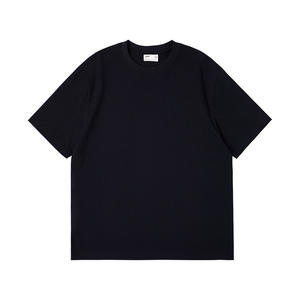 Venta al por mayor de nuevo diseño de algodón Jogging Gym Loose Fit Heavyweight Cotton Blank Street camiseta de gran tamaño para los hombres - Product Image 1