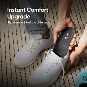 Semelle intérieure Frido Gel Max Comfort |   Semelle intérieure en gel avec mousse à mémoire de forme |   Semelles confortables pour toute la journée, unisexe - Product Image 4