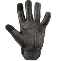 Guantes tácticos resistentes a cortes de fuerzas especiales Tela de aramida con palma de cuero de cabra y refuerzo de Palma de impresión digital