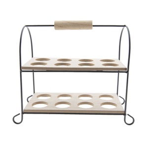 Plateau à oeufs en bois de haute qualité pour accessoires de cuisine plateau à oeufs de stockage de vaisselle à des prix abordables - Product Image 2