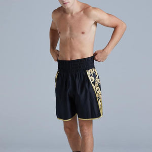 Wholesale Price Thai Boxing Shorts Kickboxing Fight Custom Breathable Boxing <b>Trunks</b> For <b>Men</b> Boxing Shorts - Product Image 6