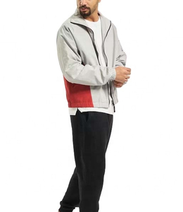 Chaqueta Cortavientos Impermeable Reversible de Mezclilla con Camuflaje y Letras, Ligera, Transpirable y que Absorbe la Humedad para Correr Maratones - Product Image 1