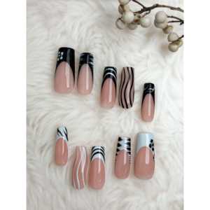 Producto Modern Muse Long Square Pattern con forma de estilete - Product Image 4