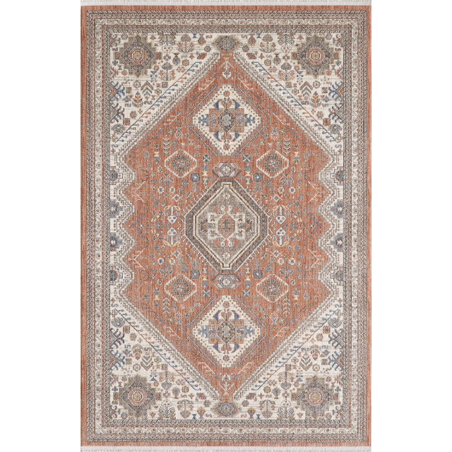 สีแดงอิฐครีม