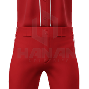 Ensemble d'uniformes de baseball-Tissu durable, personnalisation complète pour les équipes scolaires Tissu en maille respirant - Product Image 5