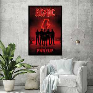 โปสเตอร์ AC/DC PWR/UP สไตล์โมเดิร์นสำหรับตกแต่งผนัง - Product Image 5