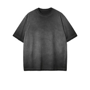 T-shirts pour hommes de haute qualité, grande taille, délavés à l'acide, colorés, lourds, délavés au soleil, délavés à l'acide - Product Image 6