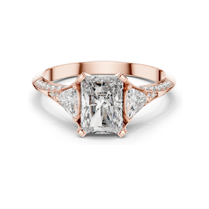 1.723 CT Lab Diamond <b>Ring</b> for Women VVS-VS EF Clarity 18KT, 14KT, 10KT Gold & 925 Silver Rose, Yellow, White Gold & - Product Image 2