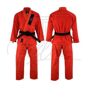 Kimono de Jiu Jitsu Ligero y Elástico con Logotipo Frontal, Uniforme de Entrenamiento, BJJ Gi |   Traje de Karate Profesional - Product Image 1