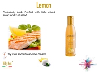 Vinaigre balsamique liquide aromatisé à la crème de citron Andrea Milano Made in Italy 150 ml Bouteille en plastique PET Prêt à l'emploi Certifié BRC 3,5%