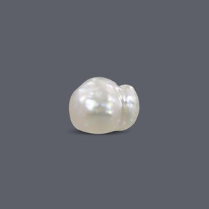Perla de Basra de 5.04 Quilates, Perla Natural de Agua Dulce y Concha Blanca para Joyería o Fabricación de Joyas - Product Image 1