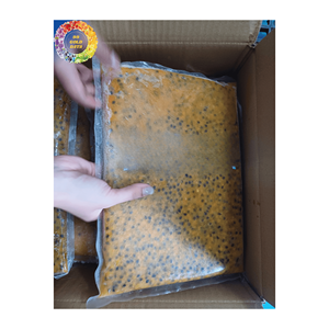 Puré de maracuyá congelado de grado premium amarillo con Brix Min 14 sin aditivos mejor para bebidas y saborizantes Vietnam - Product Image 2