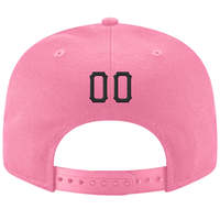 Gorra de Béisbol Deportiva Unisex de Alta Calidad, Personalizada, de Alta Gama, Estilo Hip-Hop, Color Rosa, Bordado 3D, 6 Paneles, Ajustable, para Fiestas y Viajes