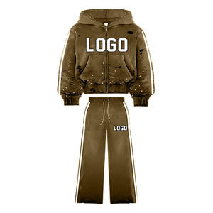 Chándal elegante diseño personalizado traje de moda de invierno colección al por mayor asequible de alta calidad ropa hecha a medida última - Product Image 5