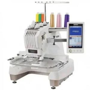 BrotheX Entrepreneur Pr650e Machine à broder industrielle et de bricolage à 6 aiguilles, pack OEM avec cerceau pour casquettes - Product Image 2