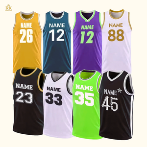 ชุดบาสเก็ตบอลแห้งเร็วระบายอากาศได้ดีประสิทธิภาพสูงออกแบบได้ตามต้องการอุปกรณ์กีฬาสุดพิเศษของคุณ - Product Image 1