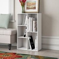 Librería de Madera Maciza de Diseño Moderno para el Hogar, Mueble Organizador para Sala de Estar