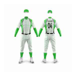 Conjunto de camiseta y uniforme de béisbol personalizado, ropa deportiva de equipo personalizada, ajuste Atlético transpirable para hombres, mujeres, jóvenes y adultos - Product Image 4