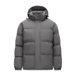 Wholesale Custom Men's Stand Collar Winter <b>Waterproof</b> <b>Padded</b> Bubble <b>Jacket</b> Quilted Outdoor Custom Puffer <b>Jacket</b> Men - Product Image 5