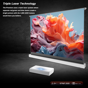 LSP9T, el proyector láser triple inteligente de estreno para Samsung, 130 pulgadas, el proyector láser inteligente de corto alcance <span class=keywords><strong>4K</strong></span> de estreno - Product Image 3