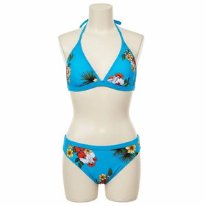Conjunto de Bikini Ecológico de Spandex y Poliéster para Mujer, Traje de Baño de Dos Piezas con Estampado por Transferencia de Calor, Tejido Reciclado, Ropa de Playa de Secado Rápido, Traje de Baño al por Mayor - Product Image 3