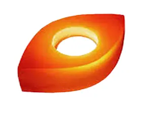 ที่วางเทียนทีไลท์ทรงดวงตาเกลือหิมาลายันทรงตาไว้ที่วางเทียนเกลือหิมาลัยแบบเดี่ยวขนาด1กก. - Product Image 2