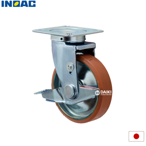 INOAC Japon roue amortisseur roulette pour exportation roulette pour l'industrie vente pas cher bas prix fabrication de caoutchouc de haute qualité - Product Image 1