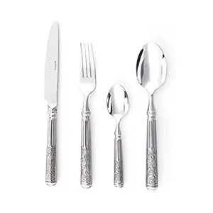 Shiny Polished Stainless Steel Metal Spoon set For Home And Wedding Decorative Indian Suppliers At Best Price