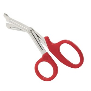 Tijeras multiusos Tijeras universales Tijeras utilitarias Mango antideslizante Color rojo - Product Image 4