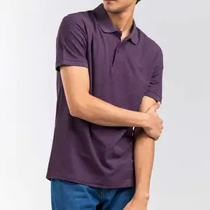 Venda quente Tipping Collar Polo T Shirt 100% algodão bordado OEM Serviços Paquistanesa Manufacturing Company Preços acessíveis
